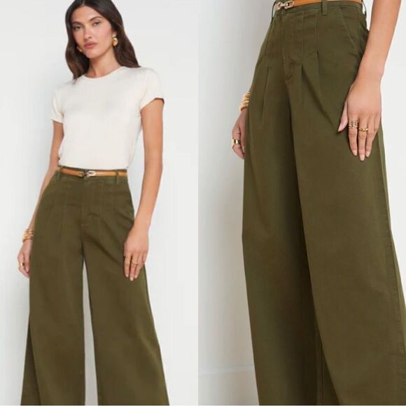 L'AGENCE Jayce Ultra Wide-Leg Pant size 25 NWT - Picture 1 of 8
